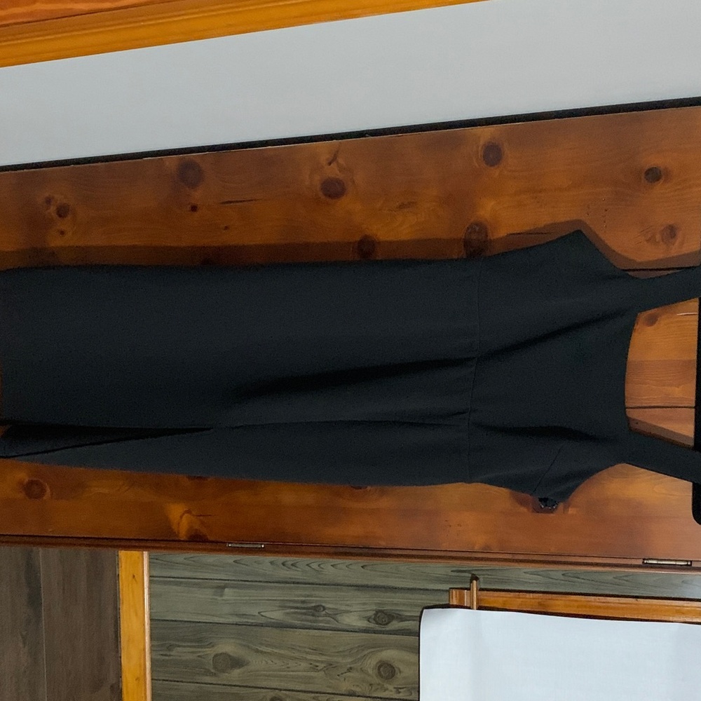 Petal & Pup Black Midi Dress